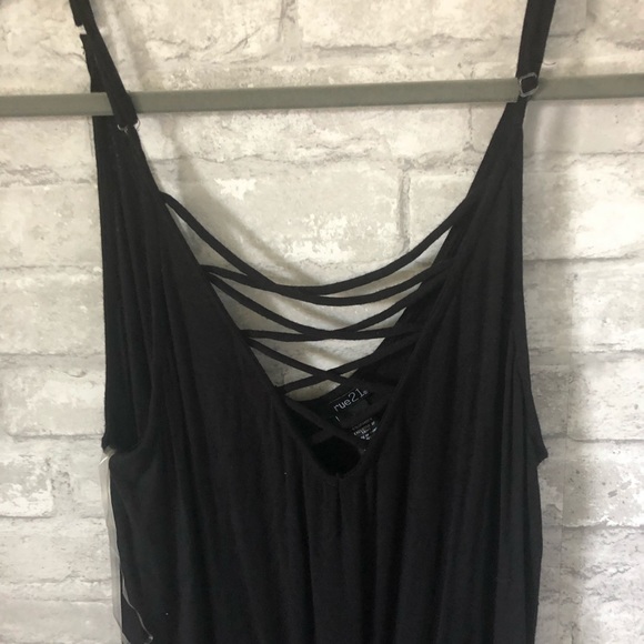 Rue 21 black romper - Picture 2 of 4